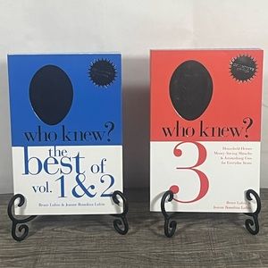 Who Knew? the Best of Vol. 1 & 2 and Who Knew? 3 (lot)